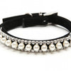 Pearl Crystal Necklace Pet Collar