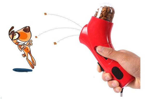 Pet Food Catapult Dog Snacks Feeder