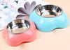  Flower Design Pet Dog Bowl