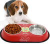 Stainless Steel Dog Bowl Animal Food Bowls