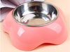  Flower Design Pet Dog Bowl