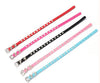 Leather Crystal Rhinestone Pet Collar