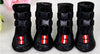 Double Buckle Pluch Dog Snow Boots 