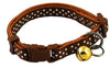 Polka Dot Print Adjustable Pet Collars With Bell