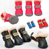 Winter Snow Boots Slip-Resistant Pet Shoes